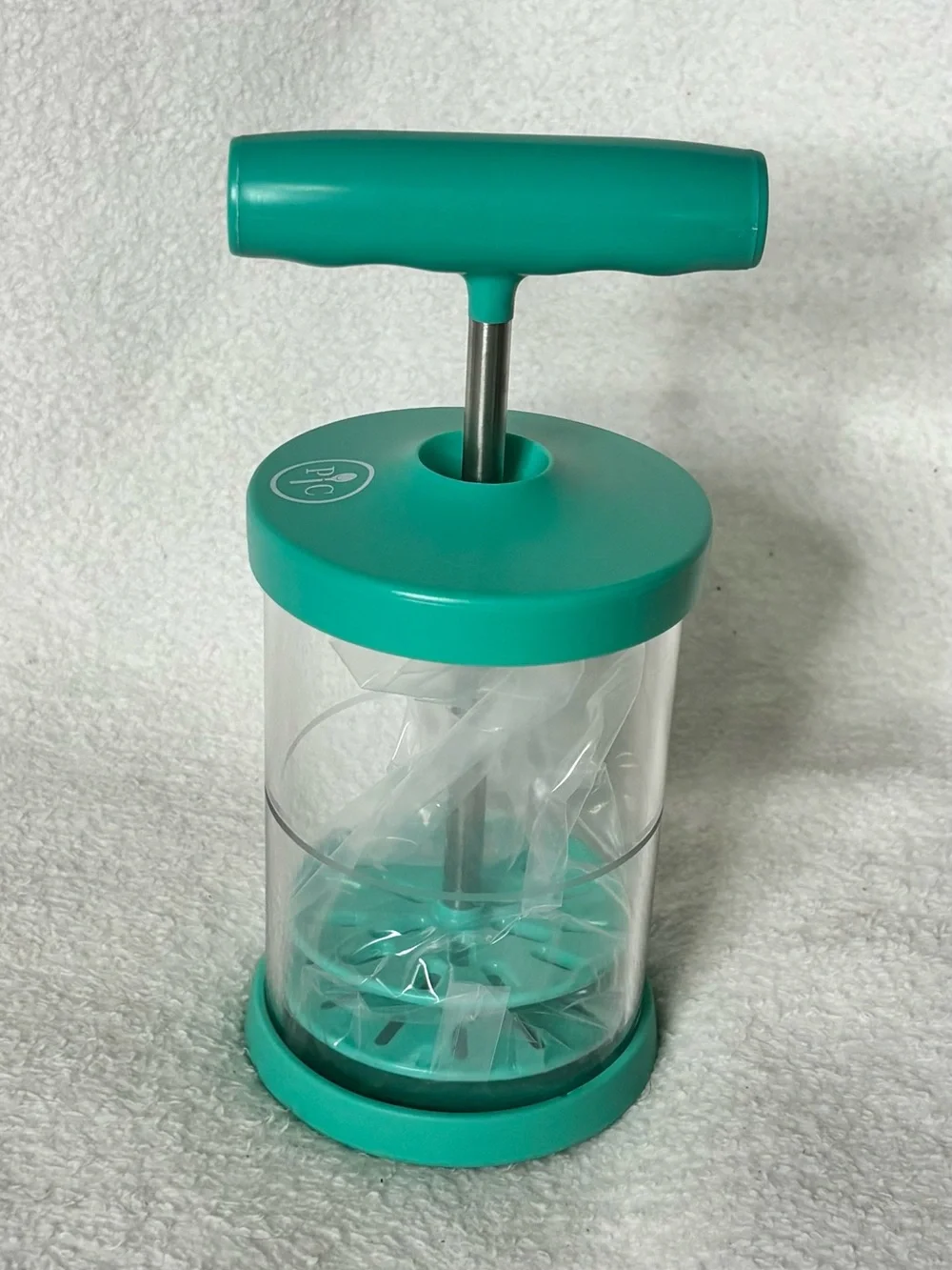Teal Cake Press Topper - Home Party Supplies